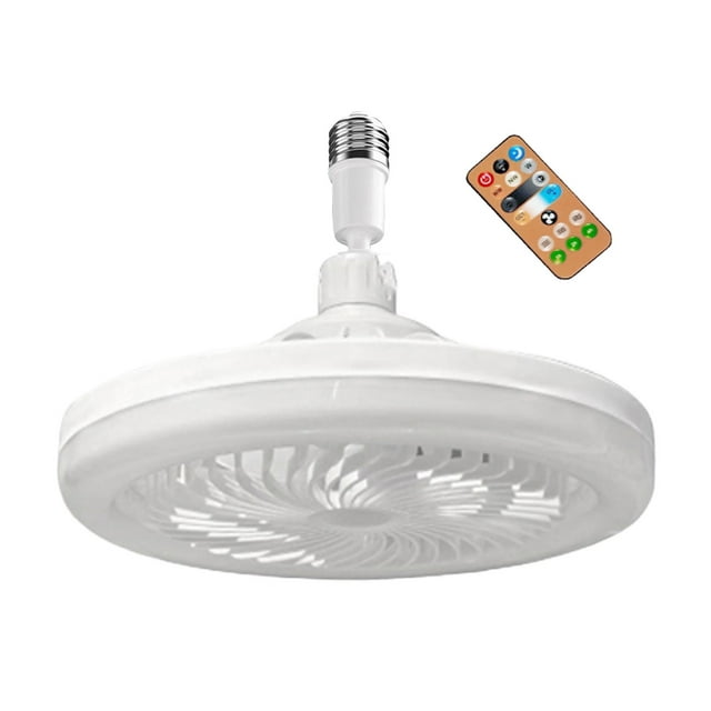 GARENAS Ceiling Fan with Light Closed Thin Fan Light Ceiling Fan Light