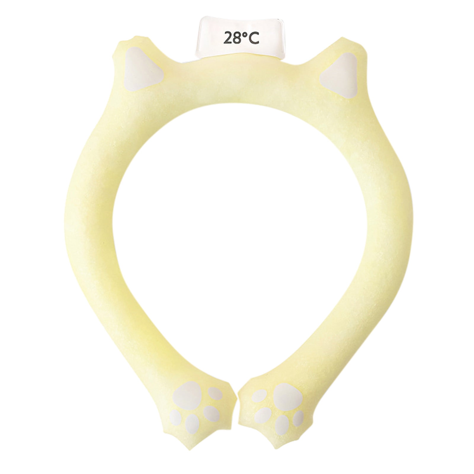 GARENAS Chilly Ice Ring Neck Ice Pack Neck Tube Reusable Wearable Neck