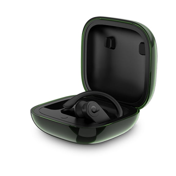 GARENAS Clear Tpu Protective Case Cover Shock Resistant for Beats-Powerbeats Pro Headpho