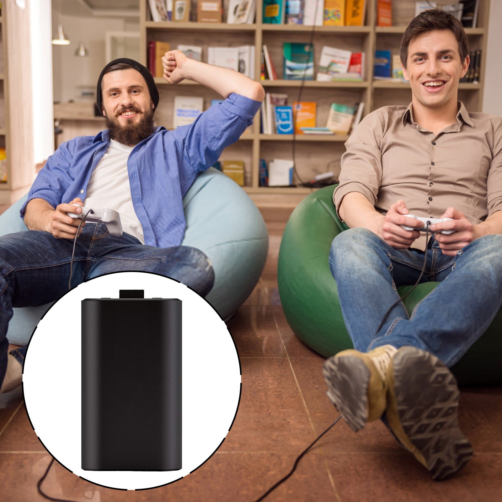 GARENAS Compatible with Series S/X Enhanced Controller Battery Pack