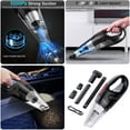 GARENAS Cordless Hand Vacuum Cleaner 7 Kpa Wet Dry Portable Handheld