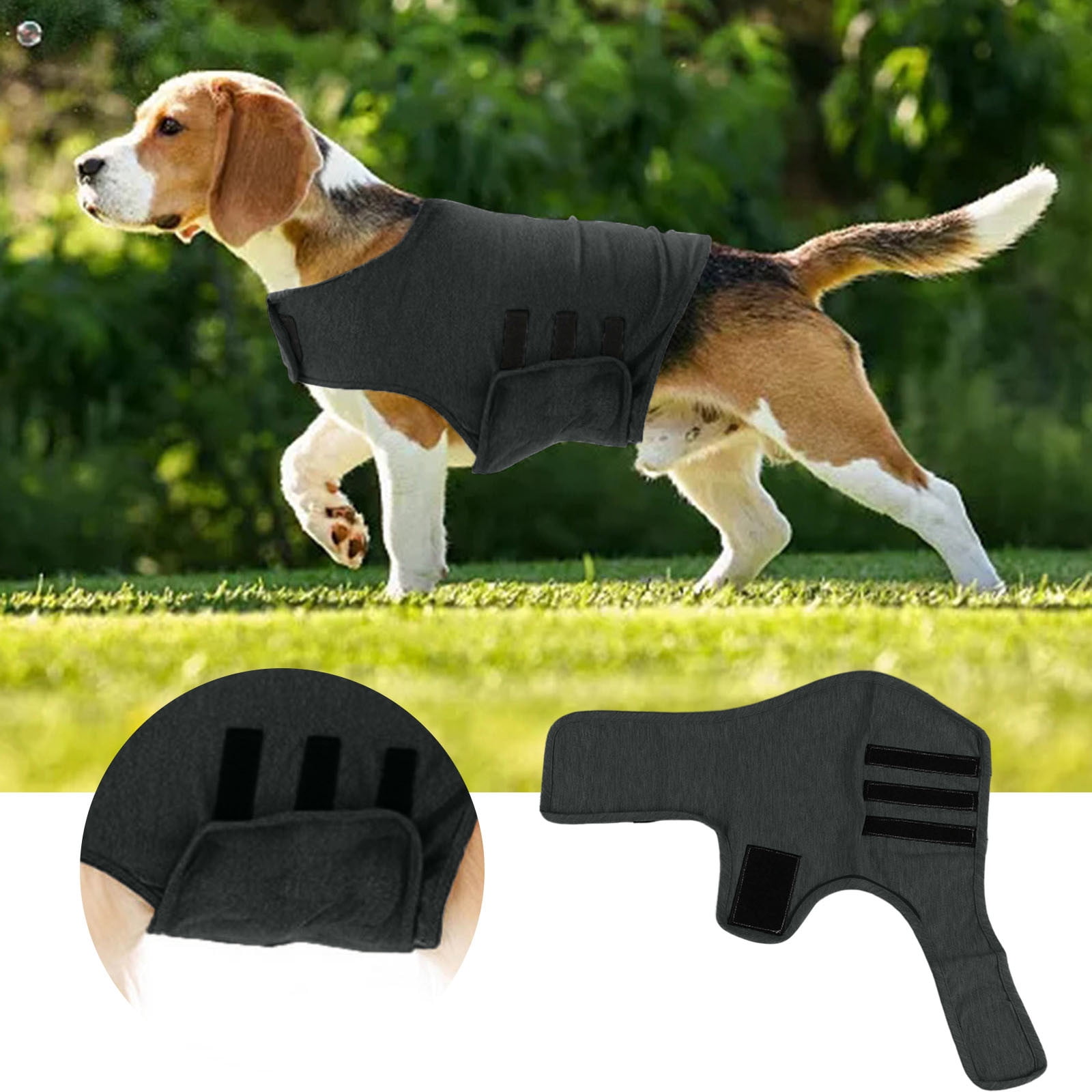 GARENAS Dog Anxiety Jacket Calming Wrap Anti Anxiety and Stress Calming