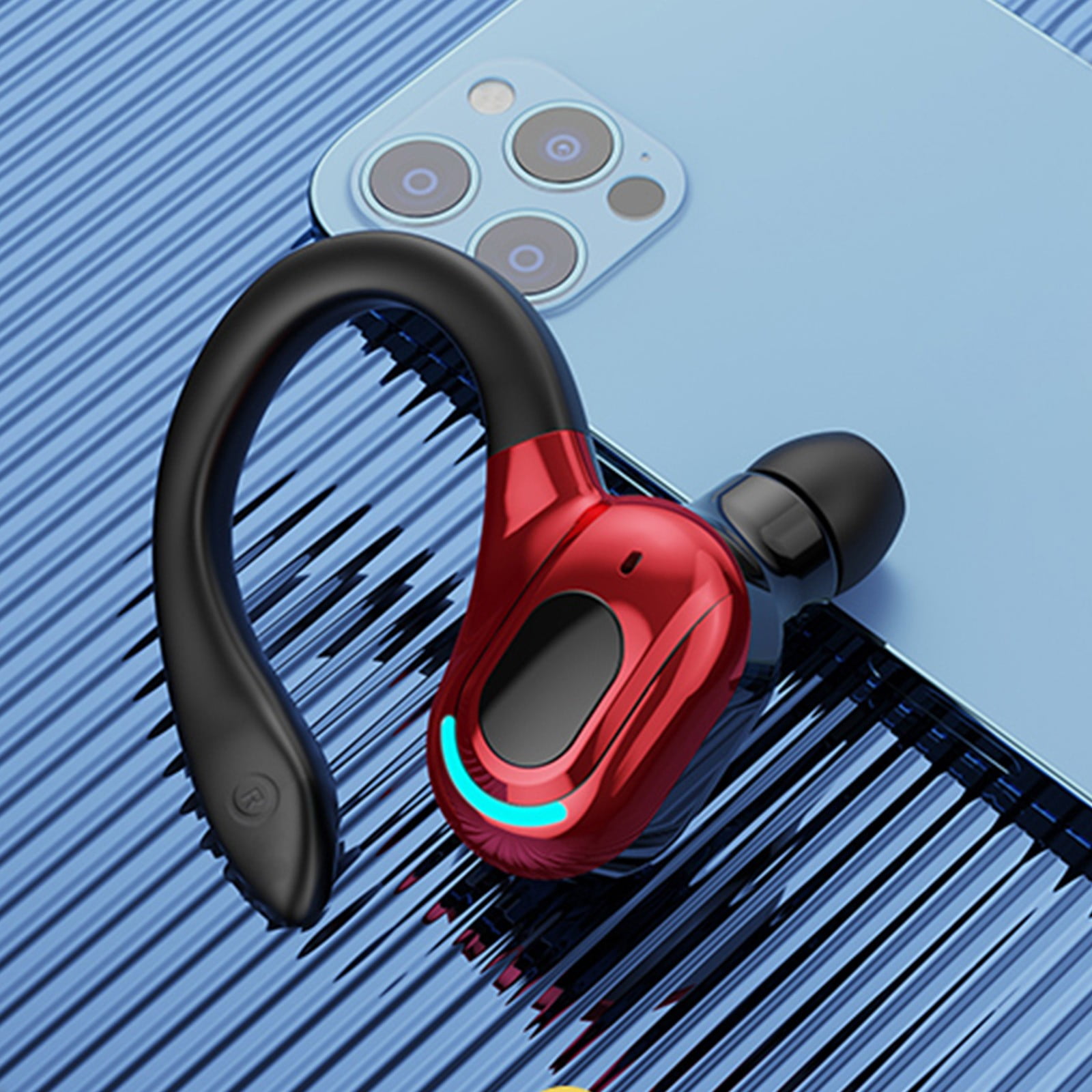 GARENAS F8 Bluetooth 5.0 Singleear Overear Wireless Headphones