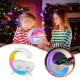 GARENAS G Type LED Wireless Charging Speaker Light App ControlLED 3