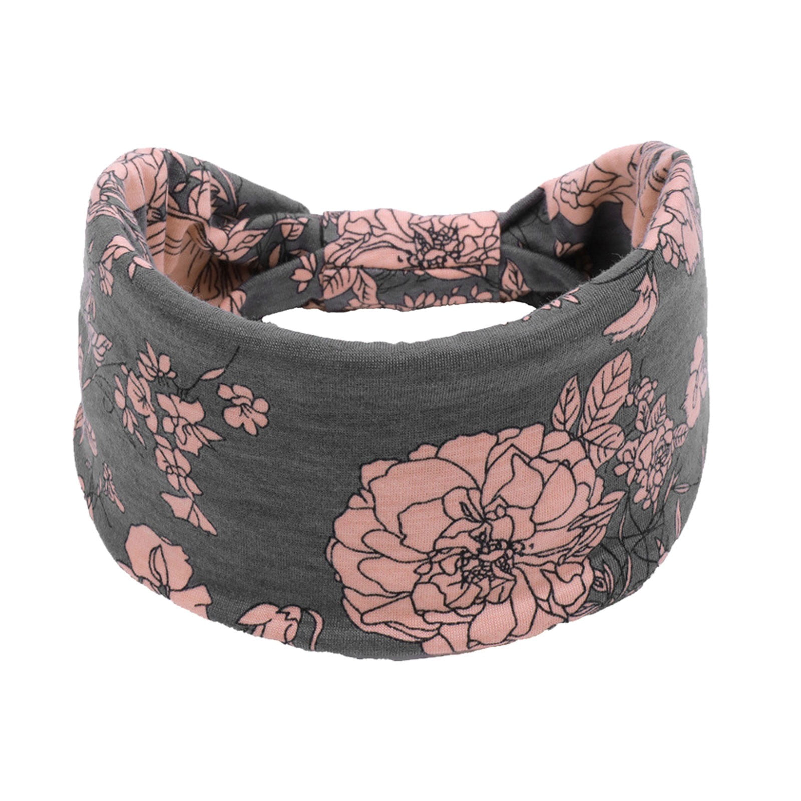4156 blue pink flower bandana 4156 blue pink flower bandana
