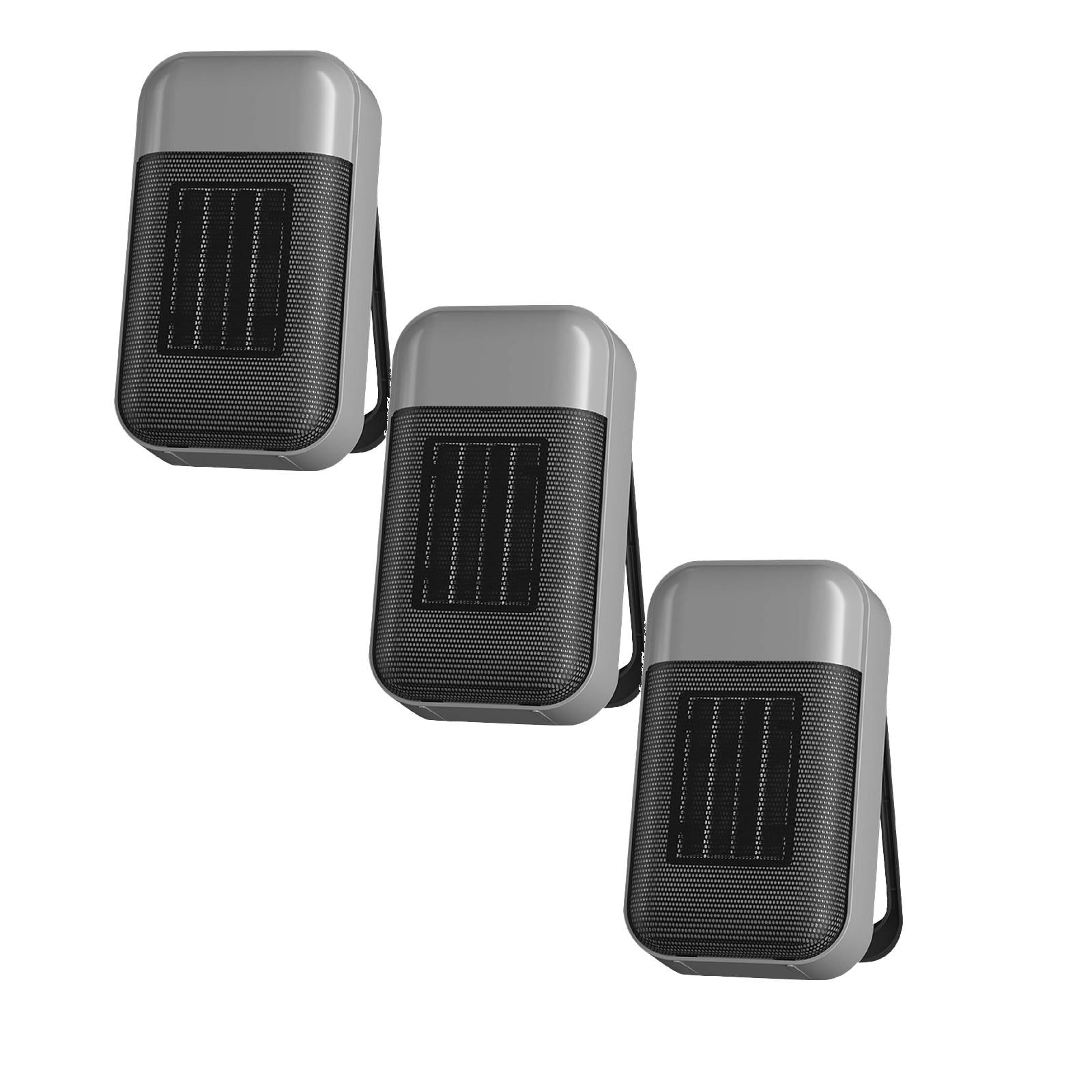 GARENAS Household Desktop Ceramic Heating Fan Desktop Small Vertical