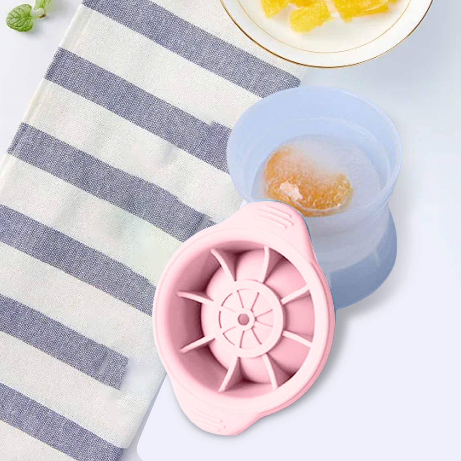 GARENAS Ice Ice Silicone Ice Cube Box with Lid Home Mixers