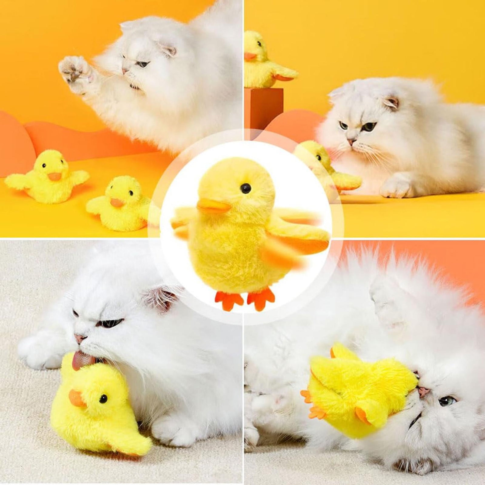 GARENAS Kong Dog Toys Cat Toys Rechargeable Flapping 2024 New Activated