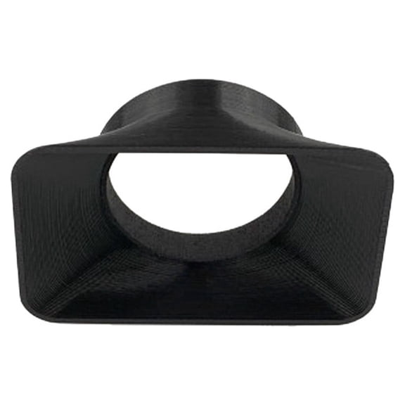 GARENAS Lens Hood for Osmo Action Camera 3D Printed Sunshade Sun Hood(Black)