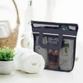 GARENAS Mesh Shower Caddy Portable Shower Bag with Zipper Shower Tote
