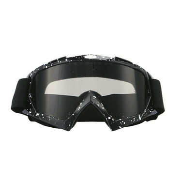 GARENAS Motorcycle Goggles Windproof Dirt Bike ATV Racing Goggles with Ski Goggles and Glasses Included