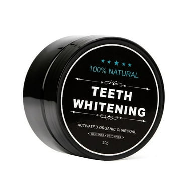 GARENAS ORGANIC COCONUT ACTIVATED CHARCOAL NATURALs TEETH POWDER(Black)