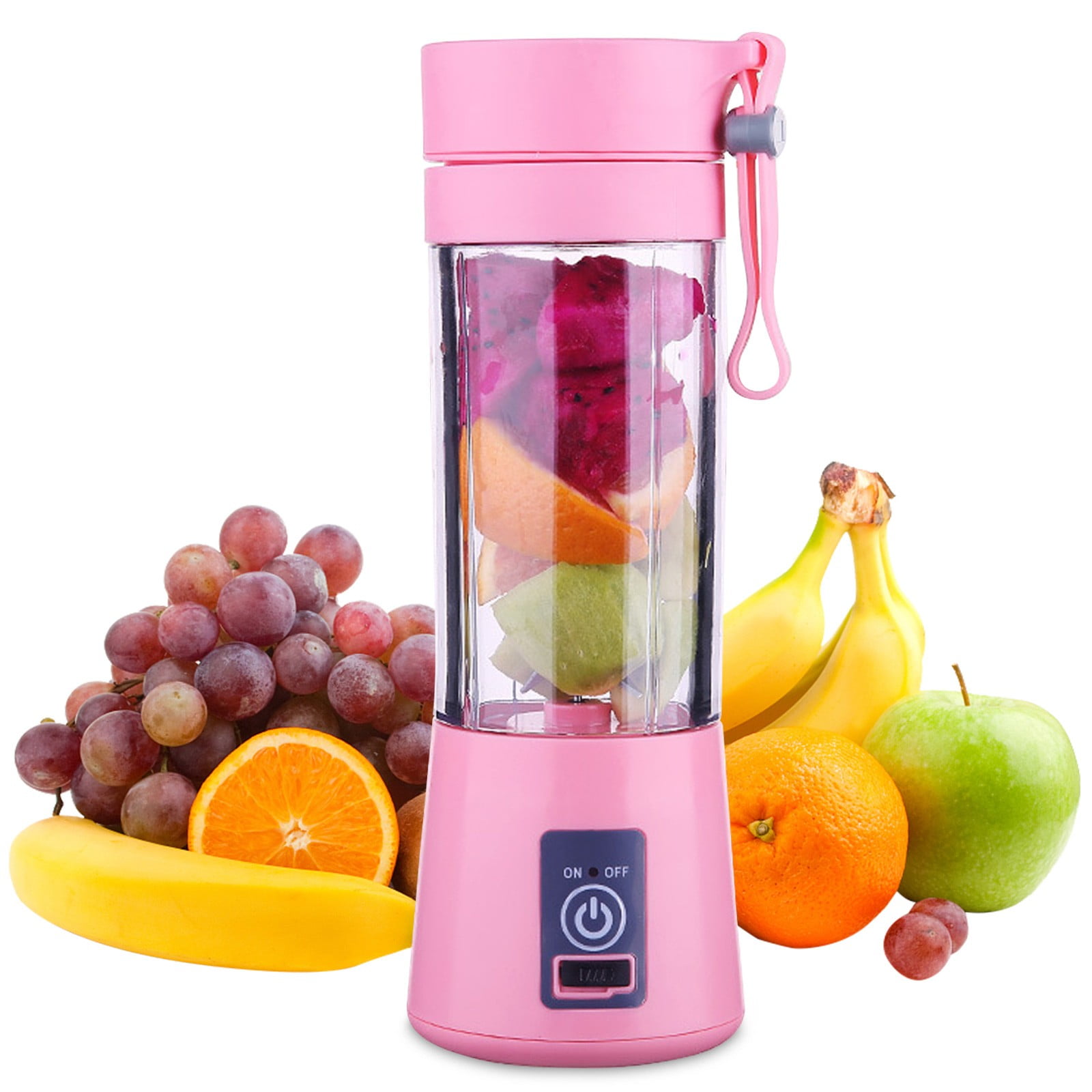 GARENAS Portable Electric Fruit Juicing Cup Rechargeable Mini Juicer
