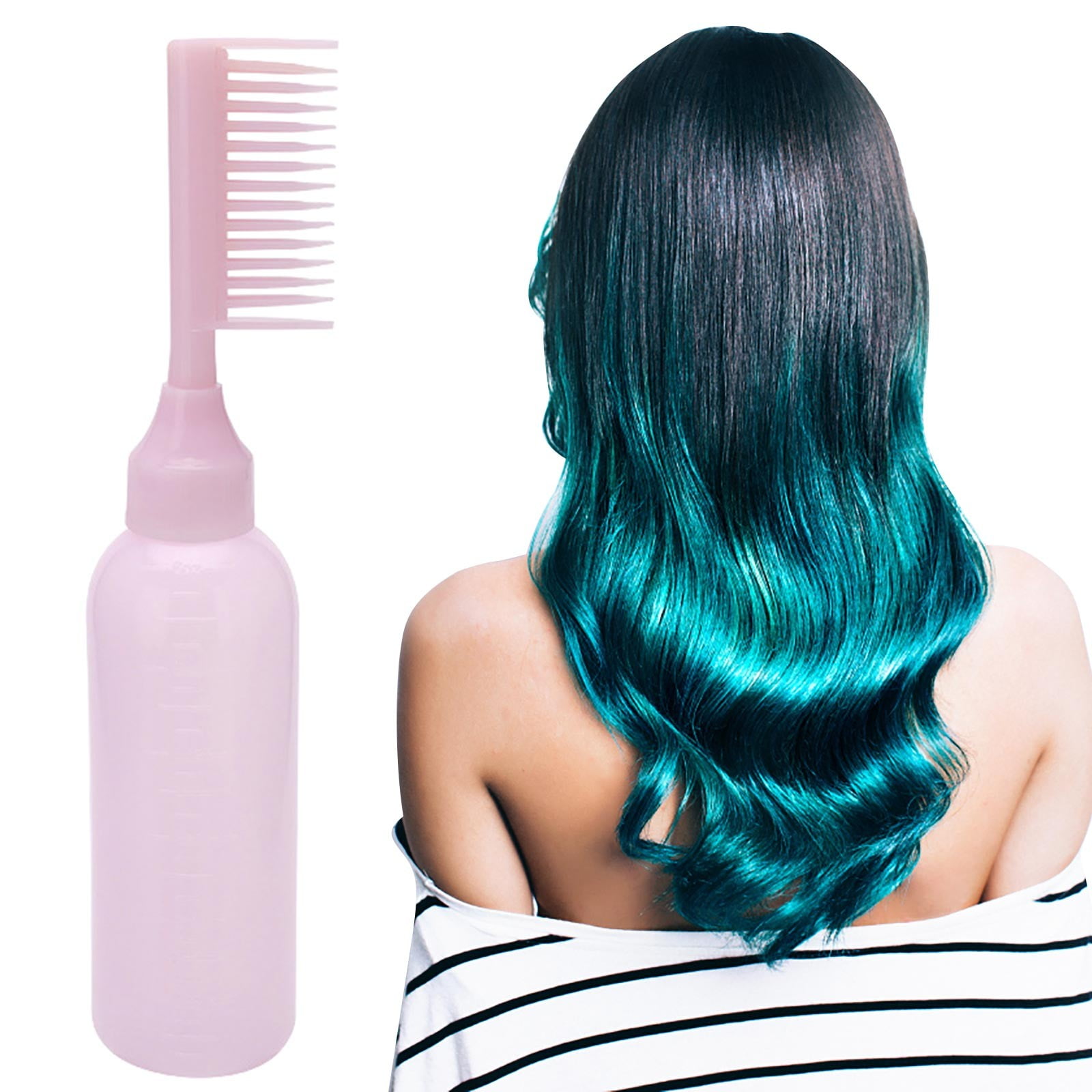 GARENAS Root Comb Applicator Bottle Hair Dye Applicator Brush 3 Pack