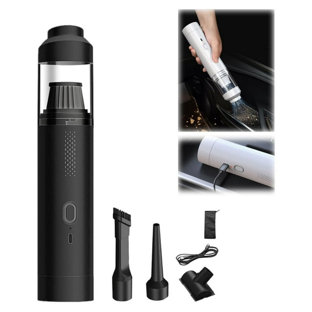 GARENAS Slim Cordless Car Vacuum High Power Mini Vacuum Cleaner