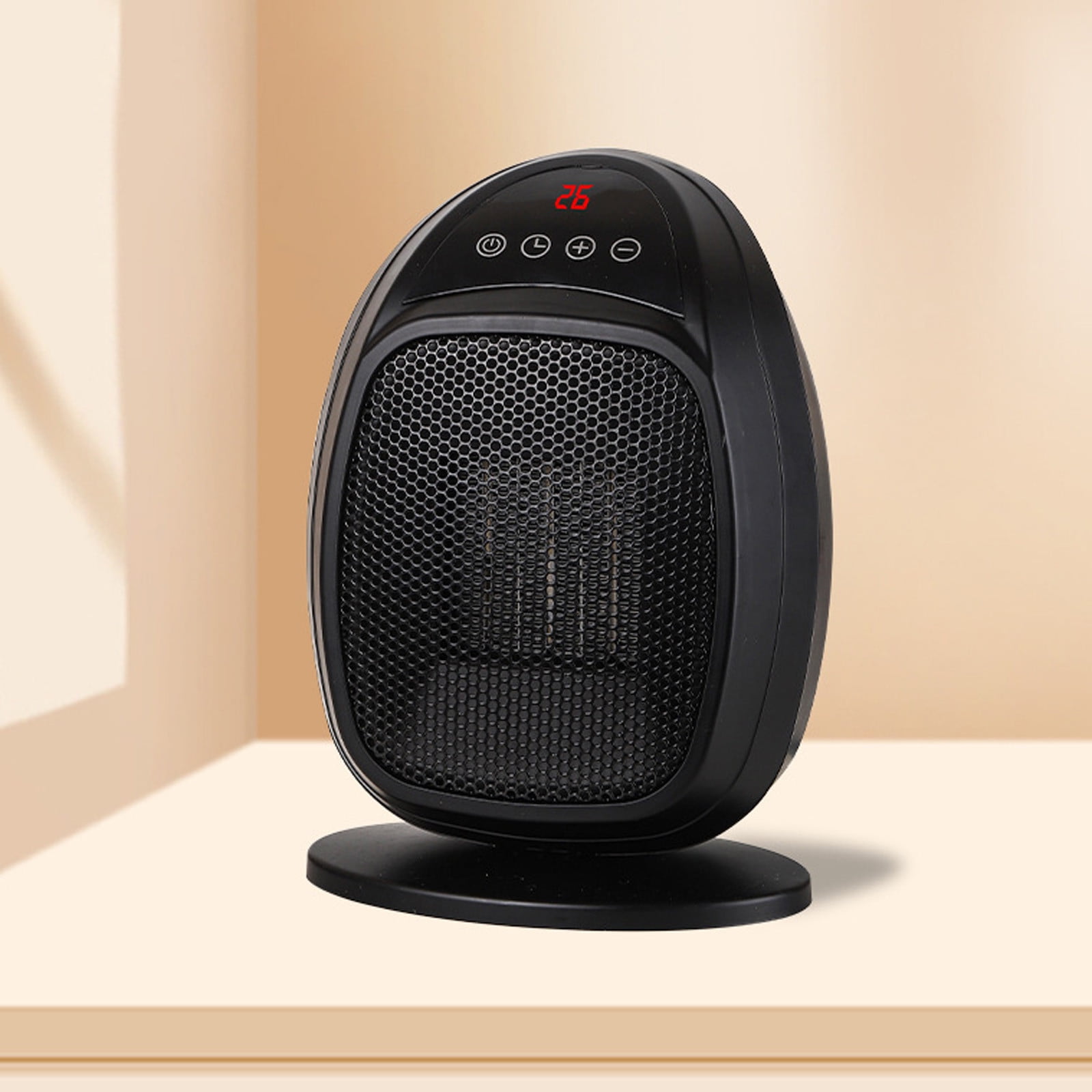 GARENAS Smart Thermostat Space Heater Portable Small Heater with Timer ...