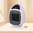 GARENAS Smart Thermostat Space Heater Portable Small Heater with Timer