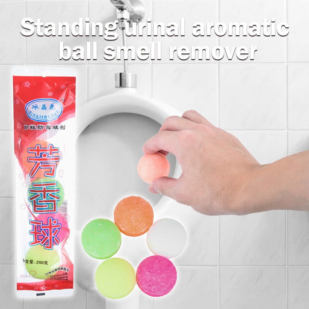 GARENAS Standing Urinal Toilet Solid Ball Deodorant Aroma Ball Clean