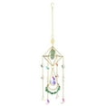 GARENAS Suncatchers Hanging Wind Chime Style Garden Suncatcher Rainbow