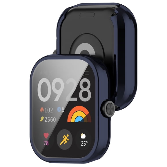 GARENAS TPU Protective Case Compatible with Smartwatches Full Coverage Electroplated Soft Gel Case