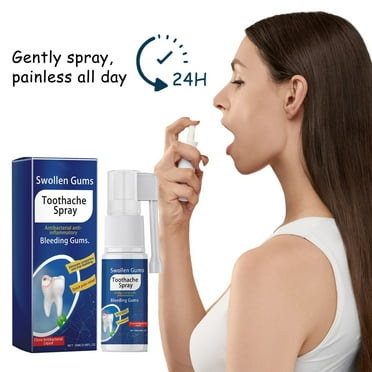 GARENAS Toothache Care Spray Swelling and of Gums Teeth Toothache and Oral Discomfort 20ml（Blue）