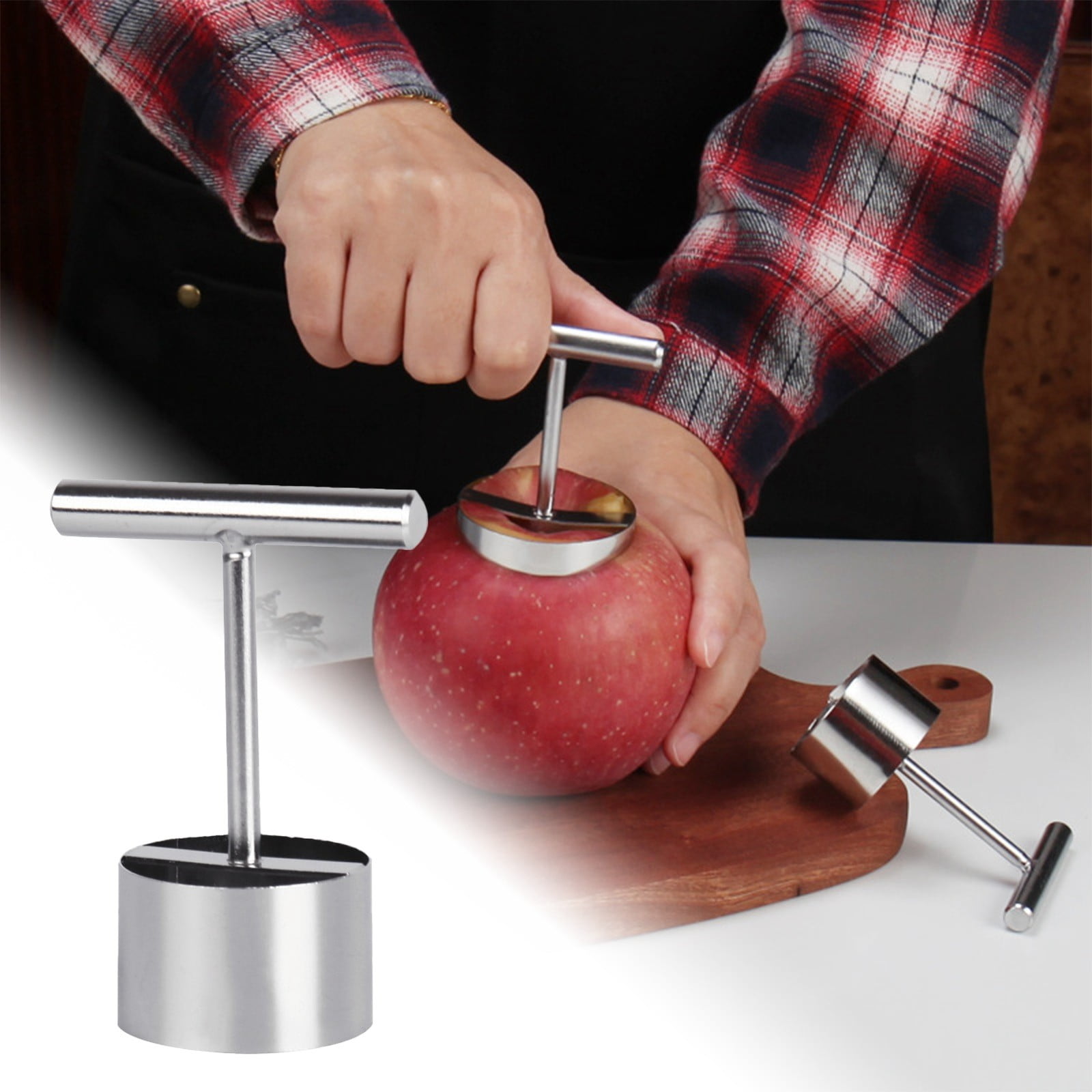 GARENAS Vegetable Cutter Vegetable & Fruit Corer Veggie Corer Drill