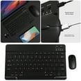 GARENAS Wireless Keyboard and Combo Keyboard & Portable BT Wireless