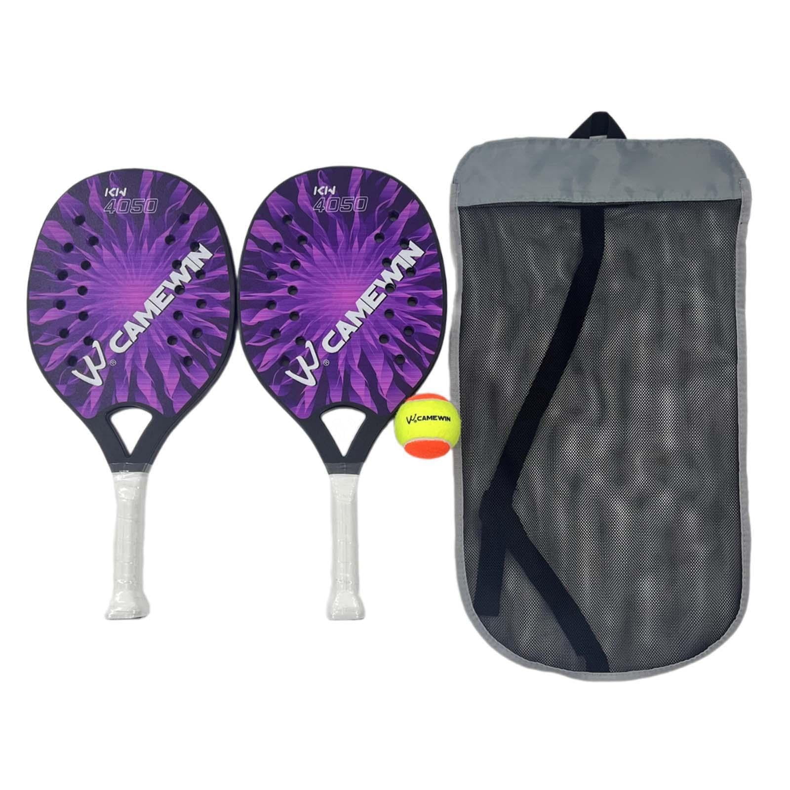 GARENDE 1 Pair Beach Tennis Rackets Anti Slip Grip Beach Tennis Paddles for Children