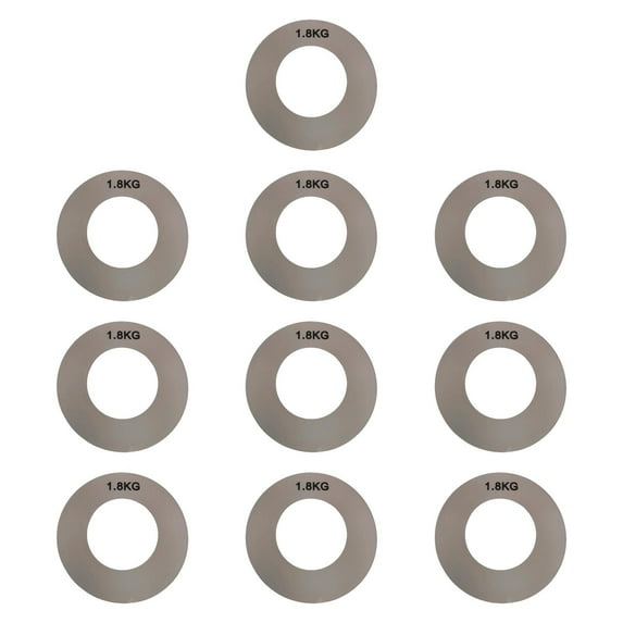 GARENDE 10 Pieces Fractional Weightlifting Aluminum Foil 1.8 Kg