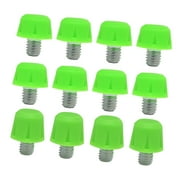 GARENDE 12 Pieces Football Shoe Spikes M6 Rugby Studs for Indoor Competition Outdoor Green