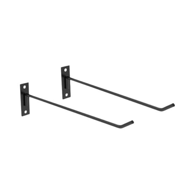 GARENDE 2 Pieces Exercise Ball Holder Wall Mount for Barre Ball Home Studio Exercise
