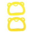 thumbnail image 1 of GARENDE 2 Pieces Gymnastics Rings Installation Bar Attachment for Children Yellow, 1 of 9
