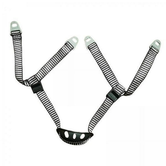 GARENDE 2x Chin Strap Chinstrap Hardhat Supplies for Skiing Traveling Climbing , 2 Buckle Chin Rest , 3 Pcs