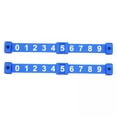 thumbnail image 1 of GARENDE 2x2PCS Football Score Counter 0 to 9 Portable Table Football Goal Counter Keeper Scoring Marker , Blue, 2 Pcs, 1 of 9