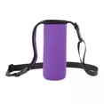 thumbnail image 1 of GARENDE 2xWater Bottle Sleeve Cover with Shoulder Strap Pouch Bottle Holder 2 Pcs, 1 of 9
