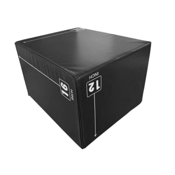 GARENDE 3 in 1 Plyometric Jumping Box ,Strength Training, High Density ,Plyo Box Jumping Exercise Equipment for Home Workout Exercise Style B