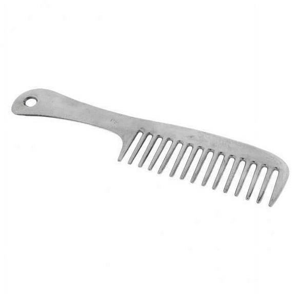GARENDE 3xStainless Steel Polished Horse Grooming Comb Tool Currycomb Rustless