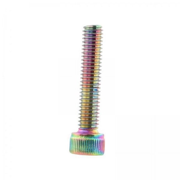 GARENDE 4x Headset M6 Stem Top Cap Fixing Screw 1cm X 3.6cm Metal Accessories