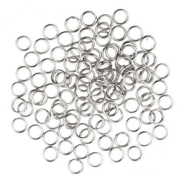 GARENDE 4xHigh carbon steel Split Connector Double Circle 4mm