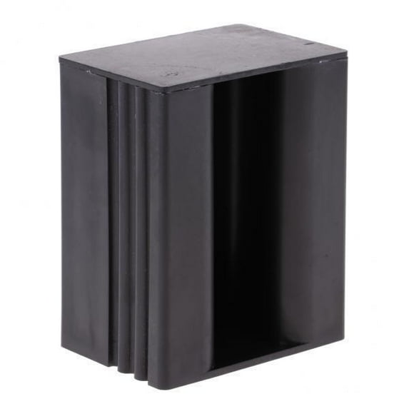 GARENDE 4xPortable Square Shape Handle Board Handle (Black) 4 Pcs