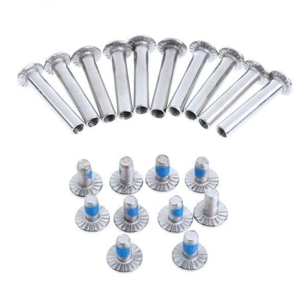 GARENDE 5x1 Set Inline Skate Wheel Screw Nail Replacement Roller Skates