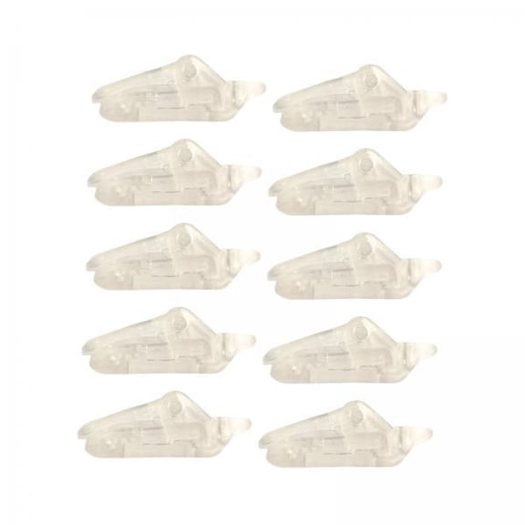 GARENDE 5x10x Heavy Duty Lock Grips Canopies for Awnings Sunshades Truck Covers Clear