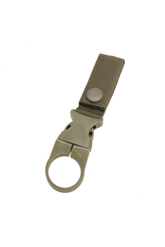 5xNylon Molle Hanging Strap Webbing Buckle Clip Belt Green