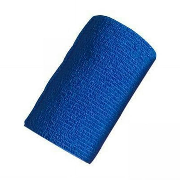 GARENDE 5xVet Wrap 4 inch Wide Non Woven Elastic Self Adherent Wrap for Dogs Pet Ankle Blue