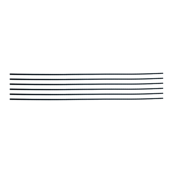 GARENDE 6 Pieces Pool Table Edge Strips 49" Long for Billiard Hall Snooker Game Room 8mmx3.7mm