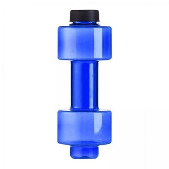 GARENDE 6xFitness Dumbbells Weight Strong Water Drinks Bottle 550ml Blue