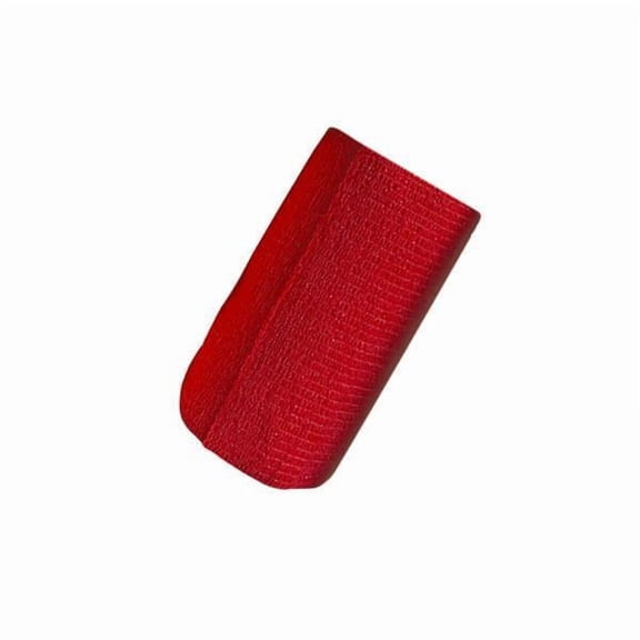 GARENDE 6xVet Wrap 4 inch Wide Non Woven Elastic Self Adherent Wrap for Dogs Pet Ankle Red