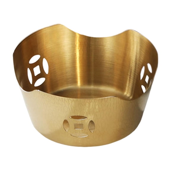 GARENDE Alcohol Burner Base Versatile Pocket Burner Backpacking for Drying Pot Commercia gold