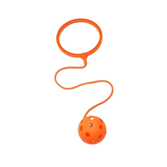 GARENDE Ankle Skip Ball for Kids Indoor Jumping and Skipping Toy for Park Beach Kids Orange