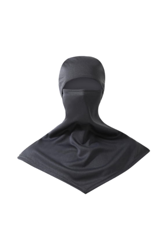 Balaclava Ski Arabian Neck Gaiter Face Scarf for Running Driving Hiking Grey